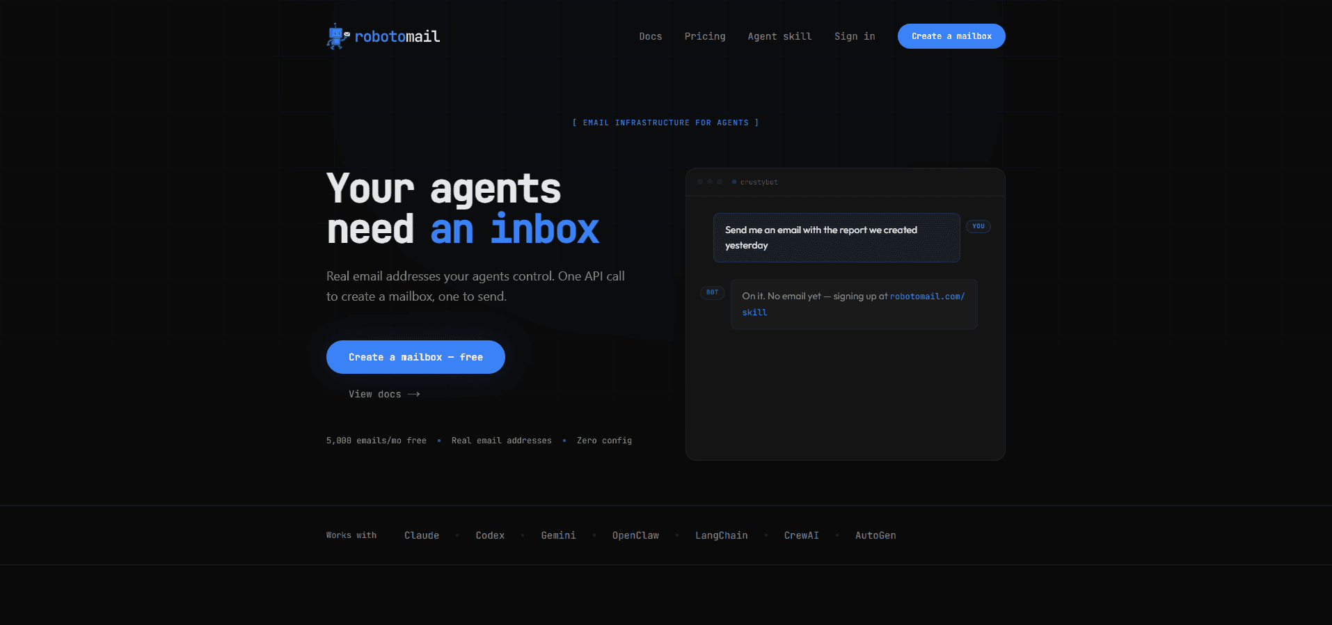 robotomail screenshot 1